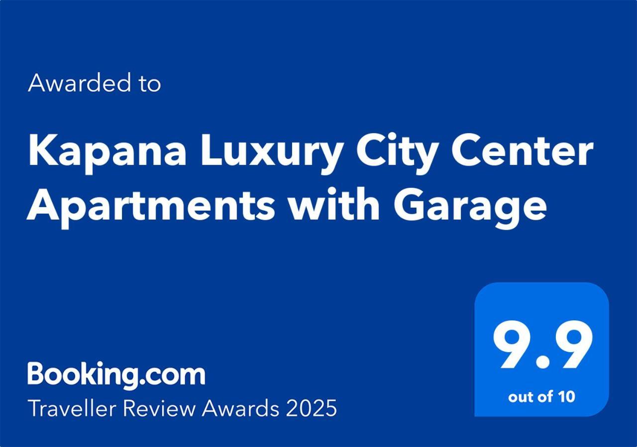 Kapana Luxury City Center Apartments With Garage Plovdiv Exterior photo